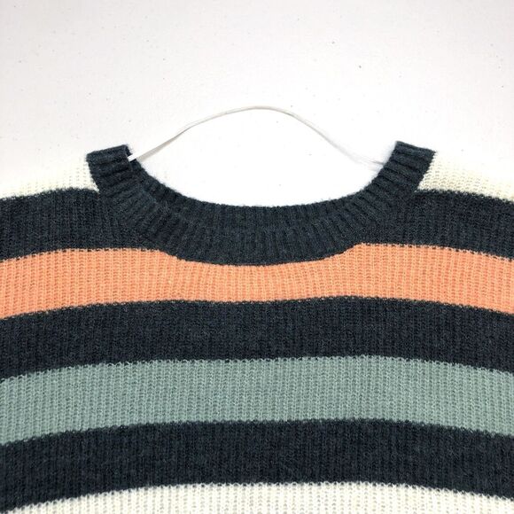 Oneill Women's Size M Sand Dune Striped Long Sleeve Pullover Sweater, NWT - Picture 6 of 11